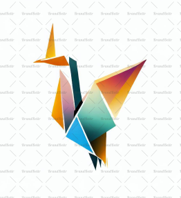 Abstrakter Origami